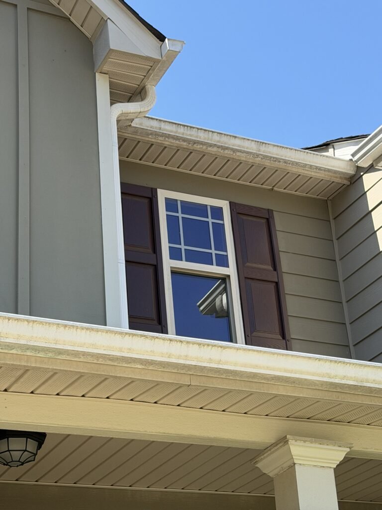 gutter after